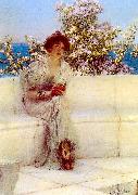 Alma Tadema The Year is at the Spring painting